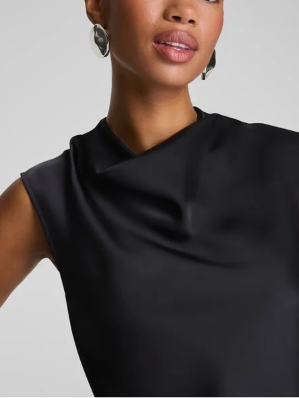 Spanx Sleeveless Cowl Neck Top